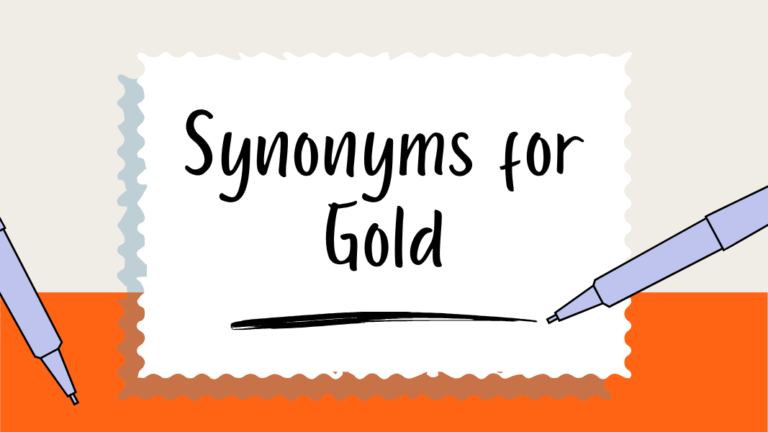 Synonyms for Gold